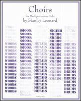 CHOIRS MULTIPLE PERCUSSION cover
